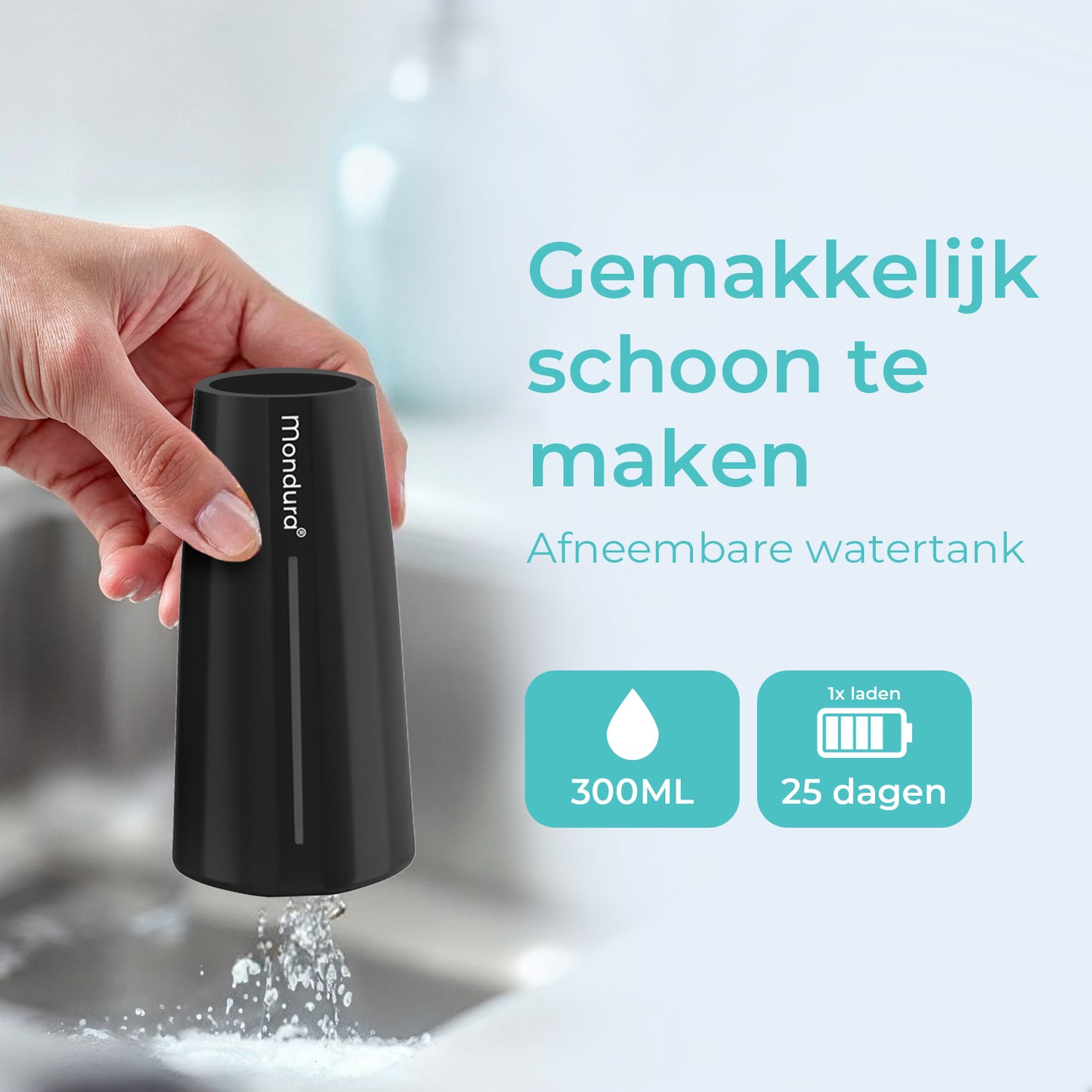 Mondura® Waterflosser Draadloos