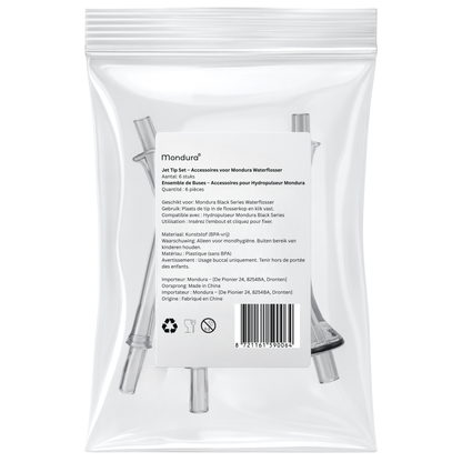 Mondura® Jettips – Waterflosser Opzetstukjes